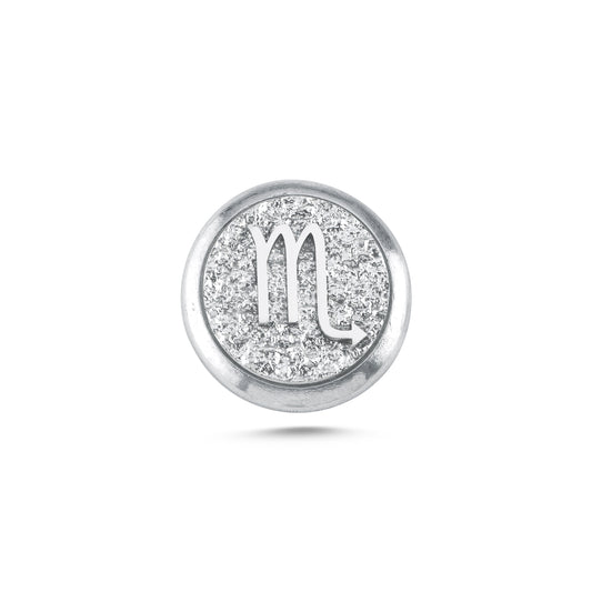 Scorpio Zodiac Symbol Charm