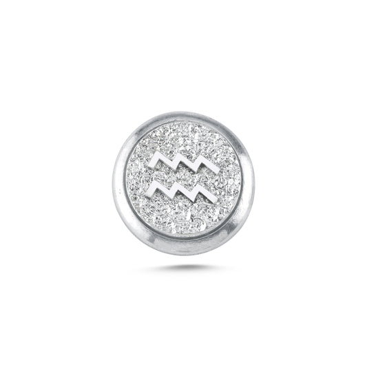Aquarius Zodiac Symbol Magnetic Charm