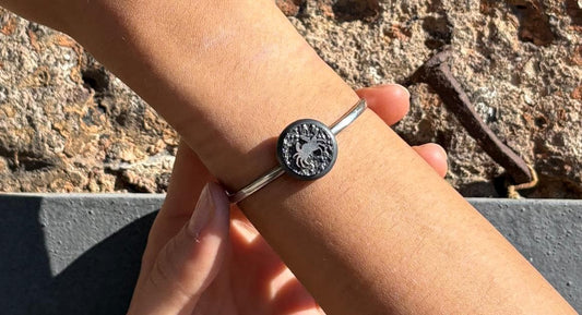 MonoLine Gümüş Bilezik - Deliadore Modüler Takı