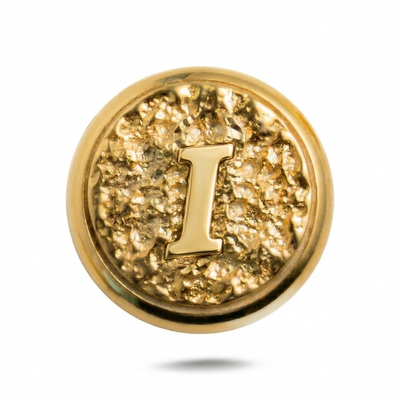 I Letter Magnetic Charm - Gold Silver
