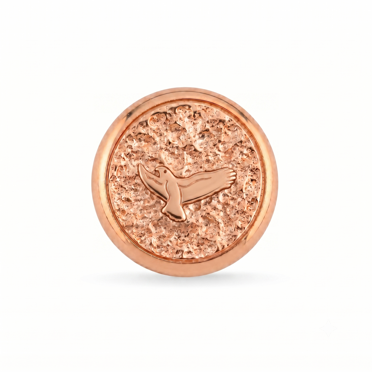 Kartal Sembolü 1 Manyetik Charm - Rose Silver