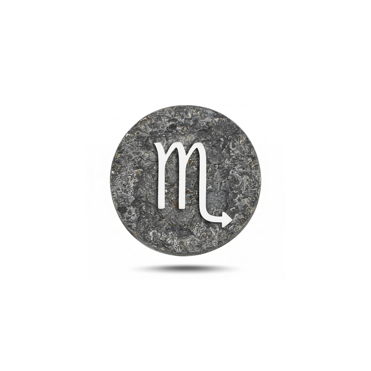 Akrep Burcu Sembolü Manyetik Charm - Dark Silver
