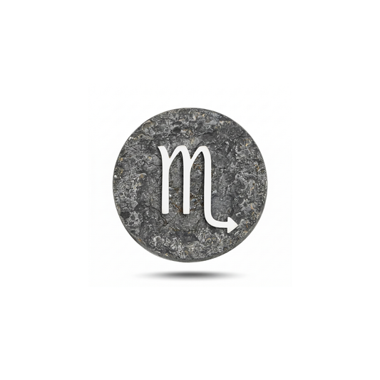Scorpio Zodiac Symbol Charm