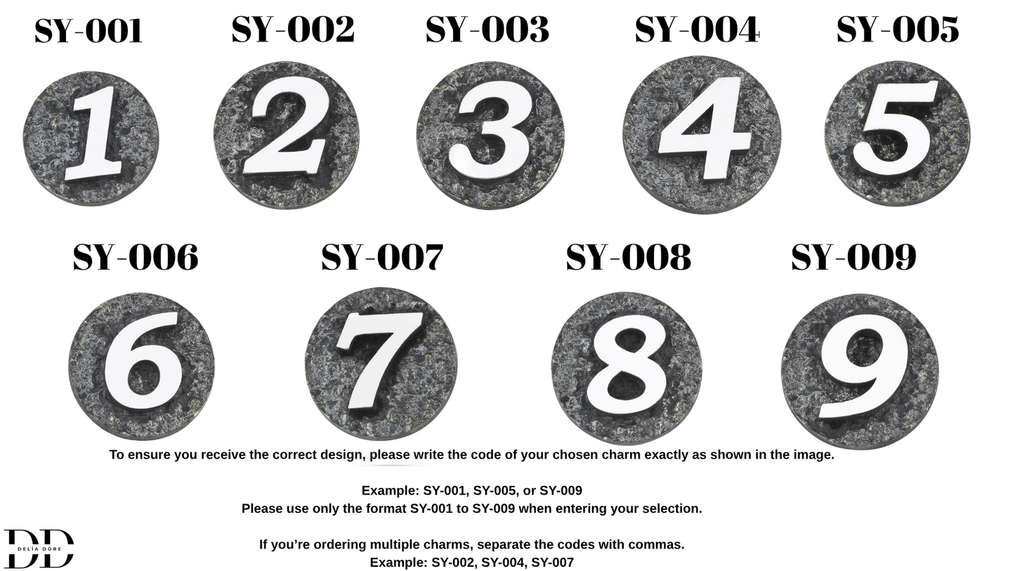 3 Rakam Manyetik Charm