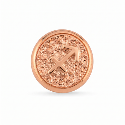 Yay Burcu Sembolü Manyetik Charm - Rose Silver