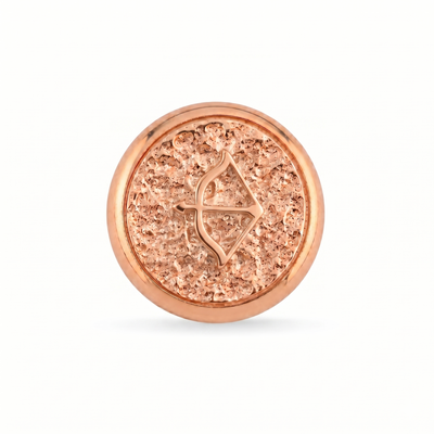 Yay Burcu Sembolü Manyetik Charm 2 - Rose Silver