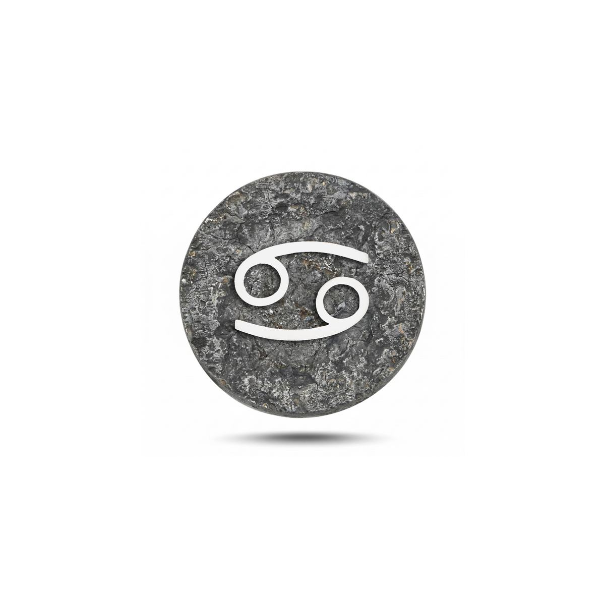 Yengeç Burcu Sembolü Manyetik Charm - Dark Silver