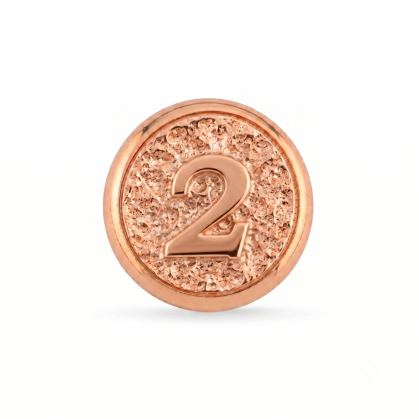 2 Rakamı Manyetik Charm