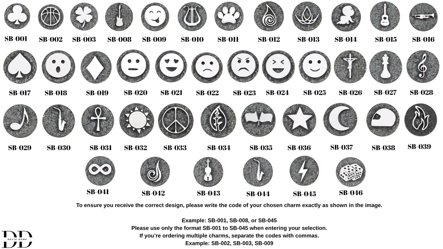 3 Rakam Manyetik Charm