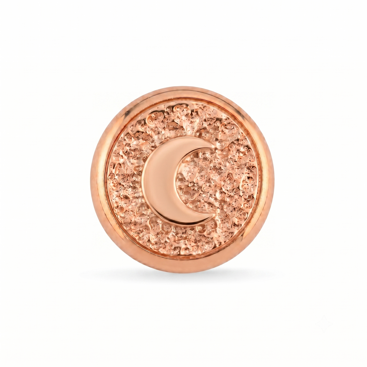 Hilal Sembolü Manyetik Charm - Rose Silver