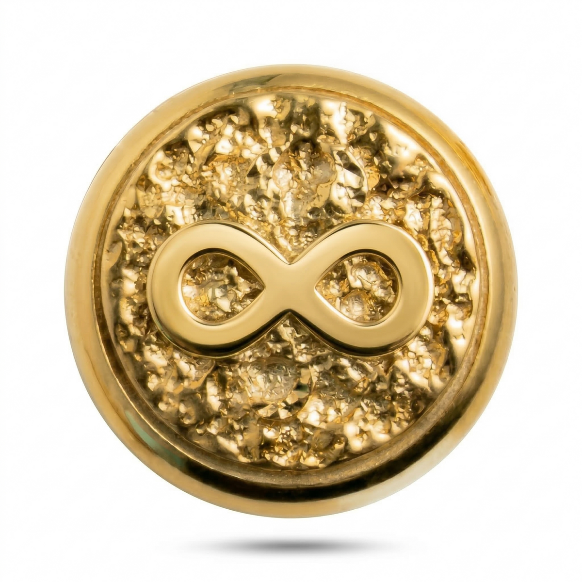 Sonsuzluk Sembolü Manyetik Charm - Gold Silver