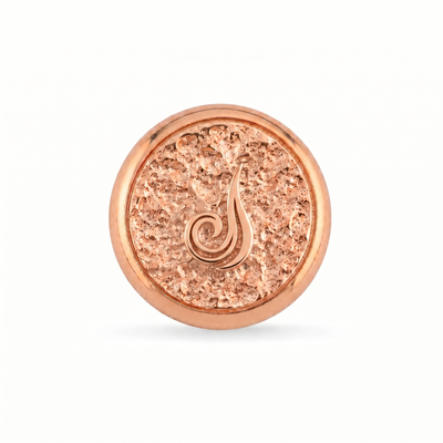 Hava Elementi Sembolü Manyetik Charm - Rose Silver