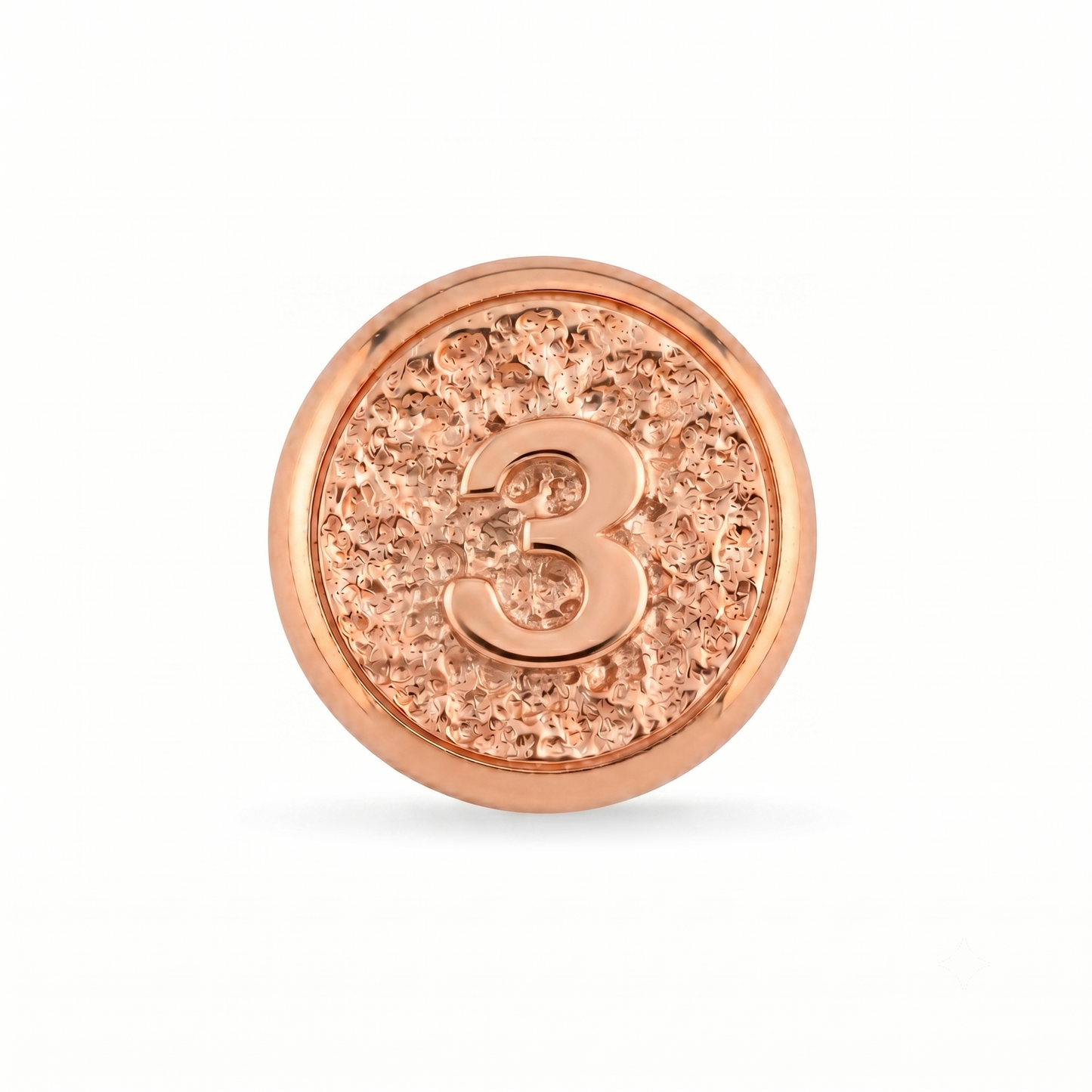 3 Rakamı Manyetik Charm