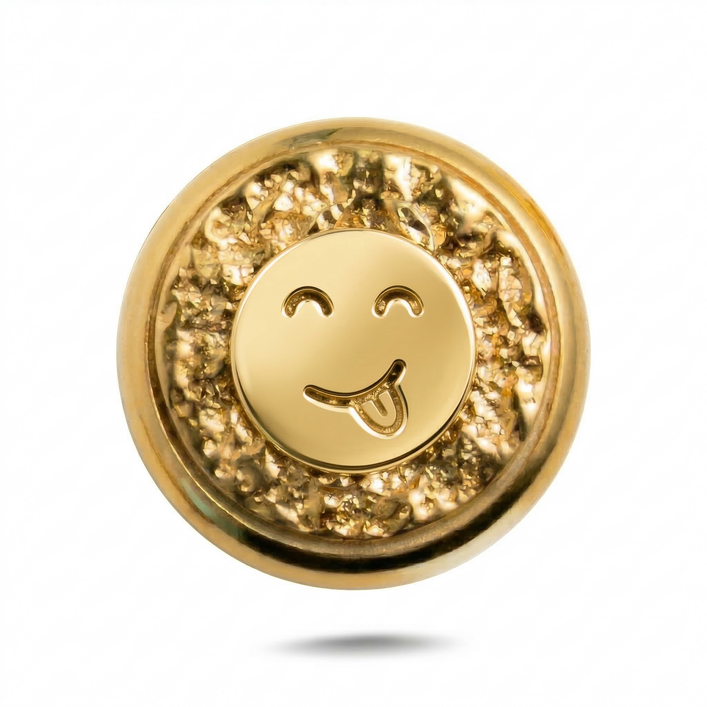 Smiling Face Symbol Magnetic Charm