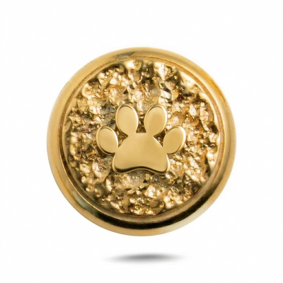 Cat Paw Symbol Magnetic Charm - Gold Silver