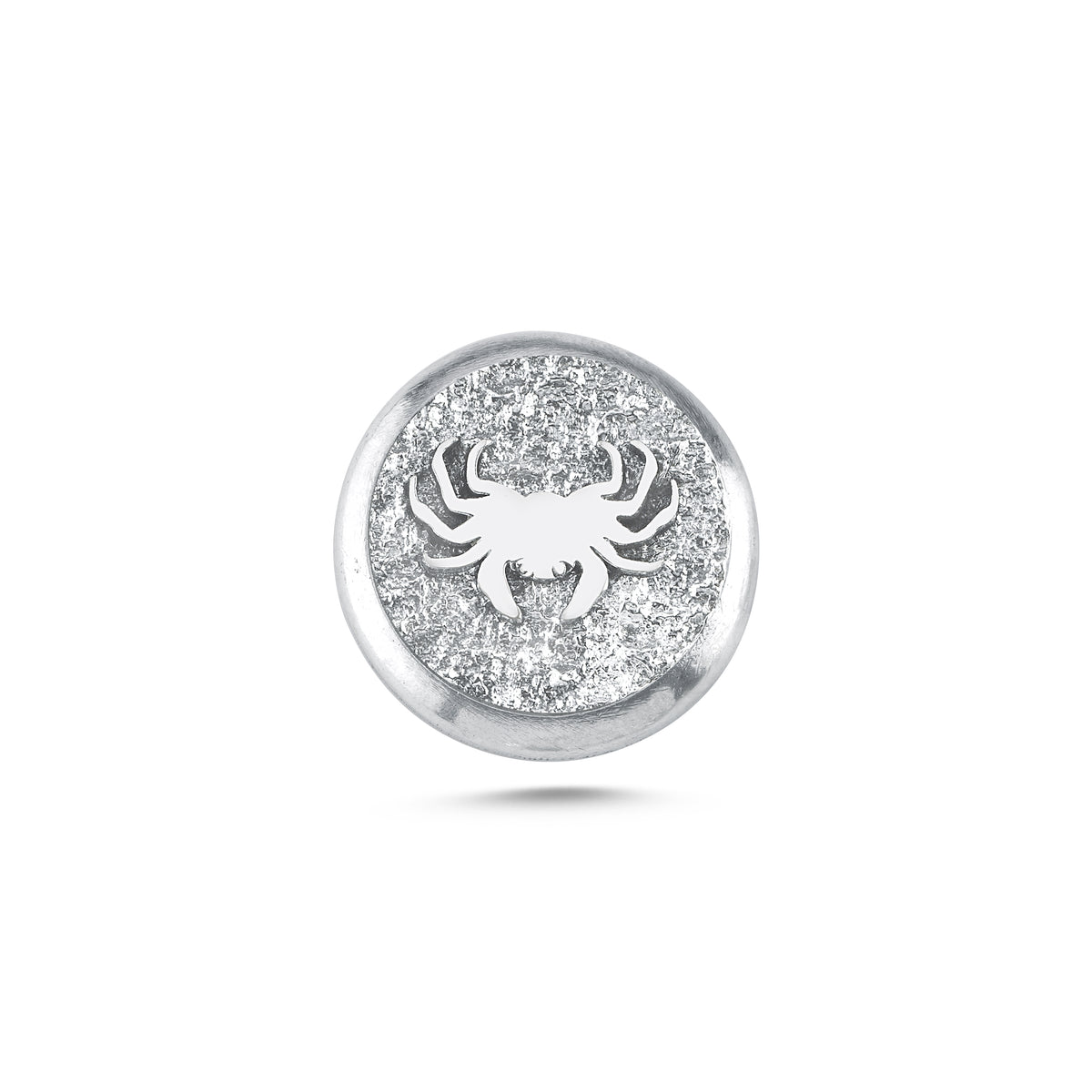 Yengeç Burcu Hayvanı Manyetik Charm - Light Silver