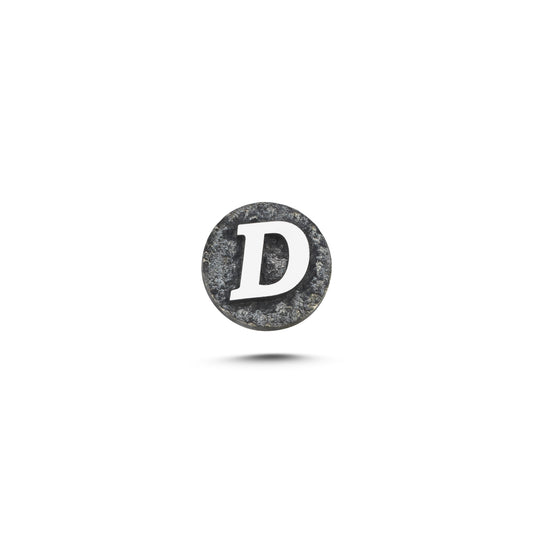 D Letter Magnetic Charm