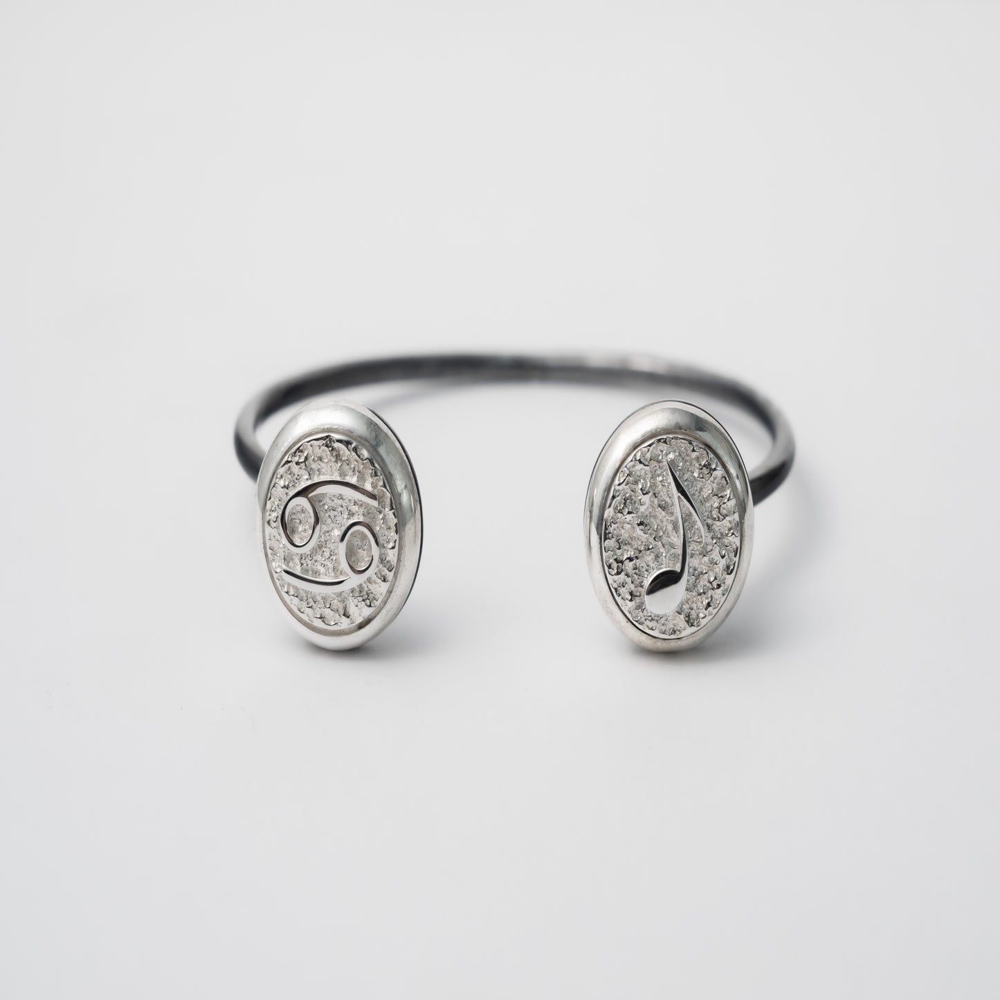 Embossed TwinCore Bracelet - Deliadore Modular Jewelry