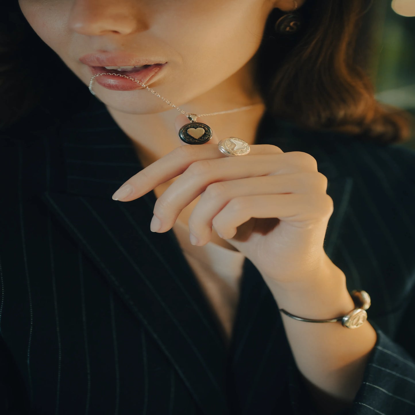 Embossed DC Ring - Deliadore Modular Jewelry