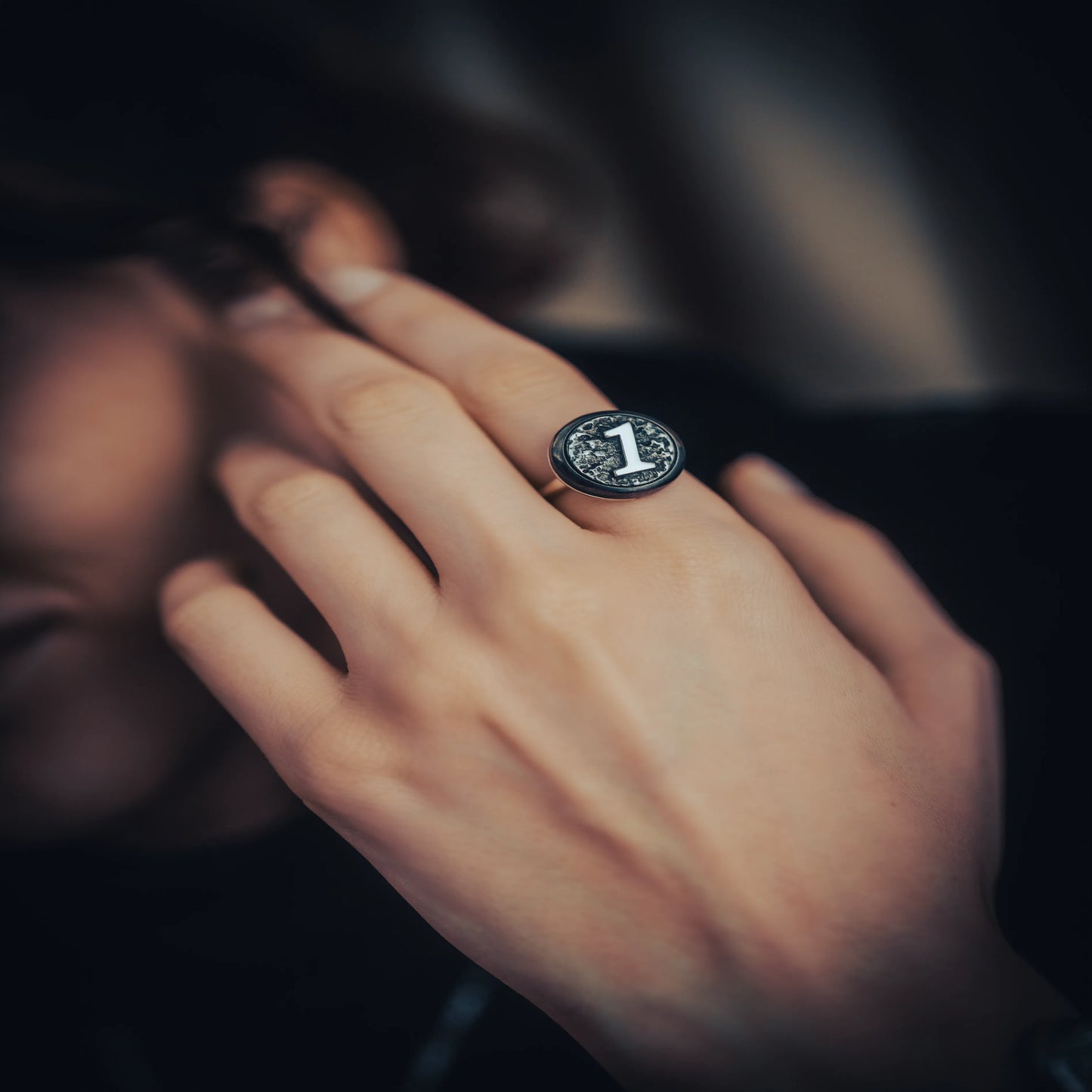 Embossed DC Ring - Deliadore Modular Jewelry