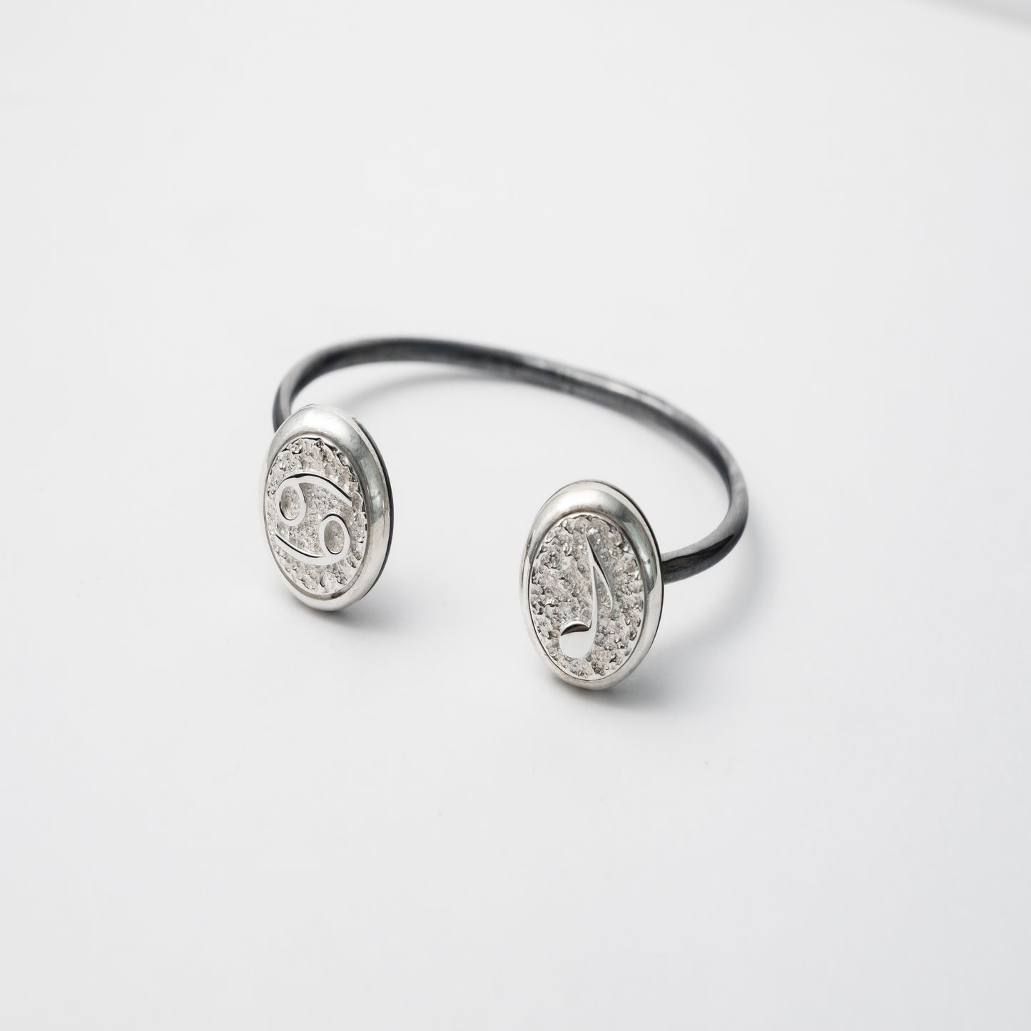 Embossed TwinCore Bracelet - Deliadore Modular Jewelry