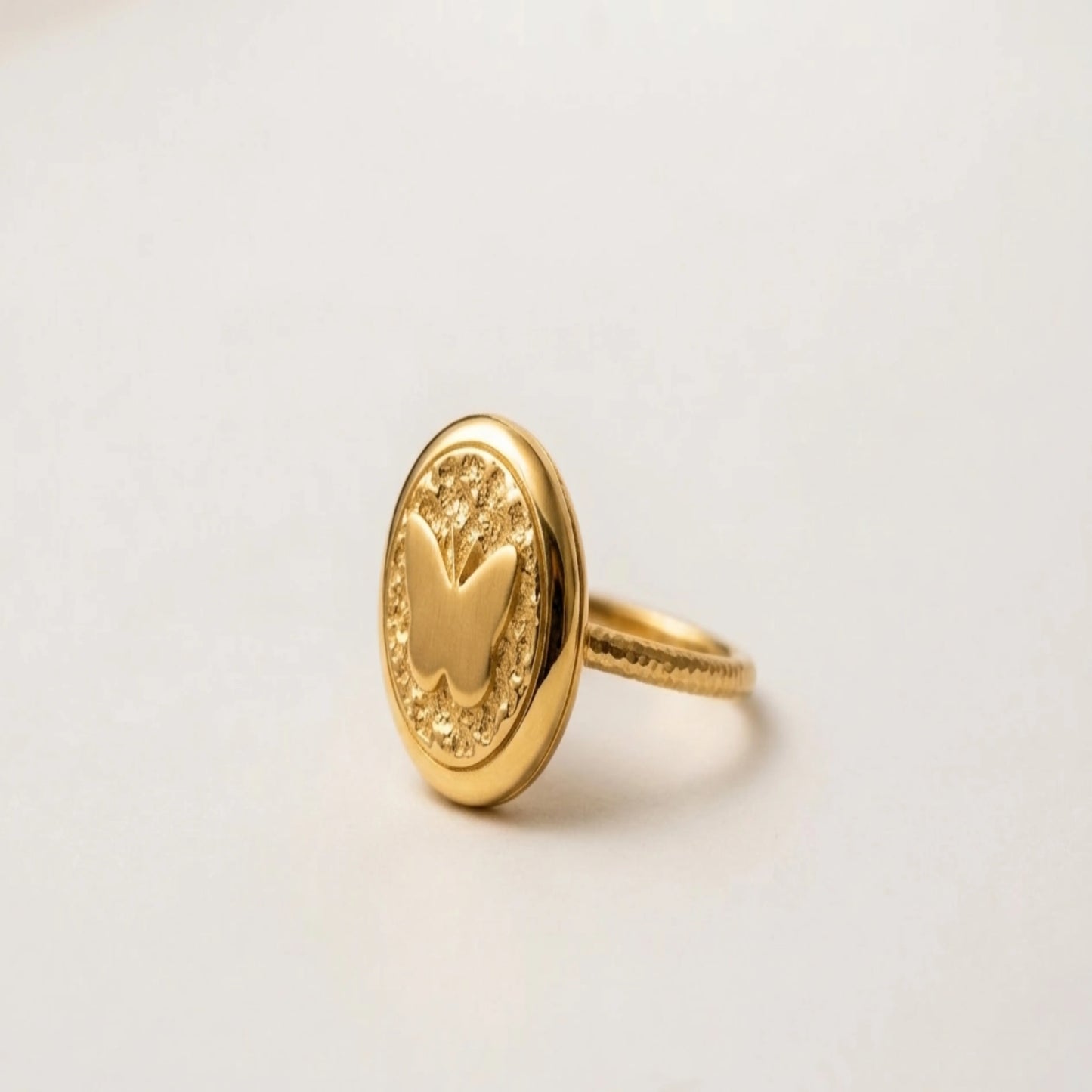 Embossed DC Ring - Deliadore Modular Jewelry