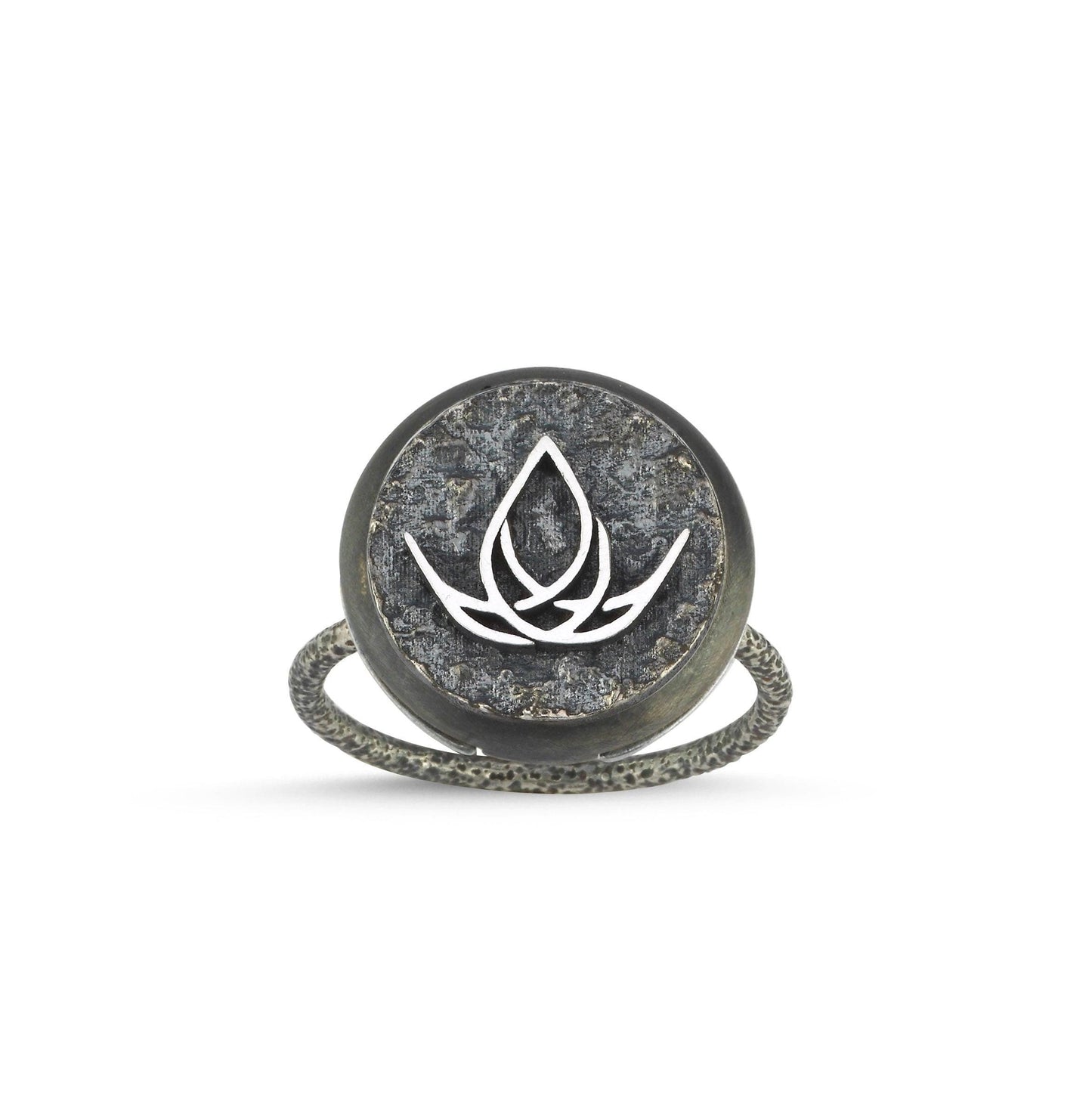 Embossed DC Ring - Deliadore Modular Jewelry