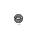 Trompet Sembolü Manyetik Charm - Dark Silver