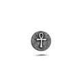 Ankh Sembolü Manyetik Charm - Dark Silver