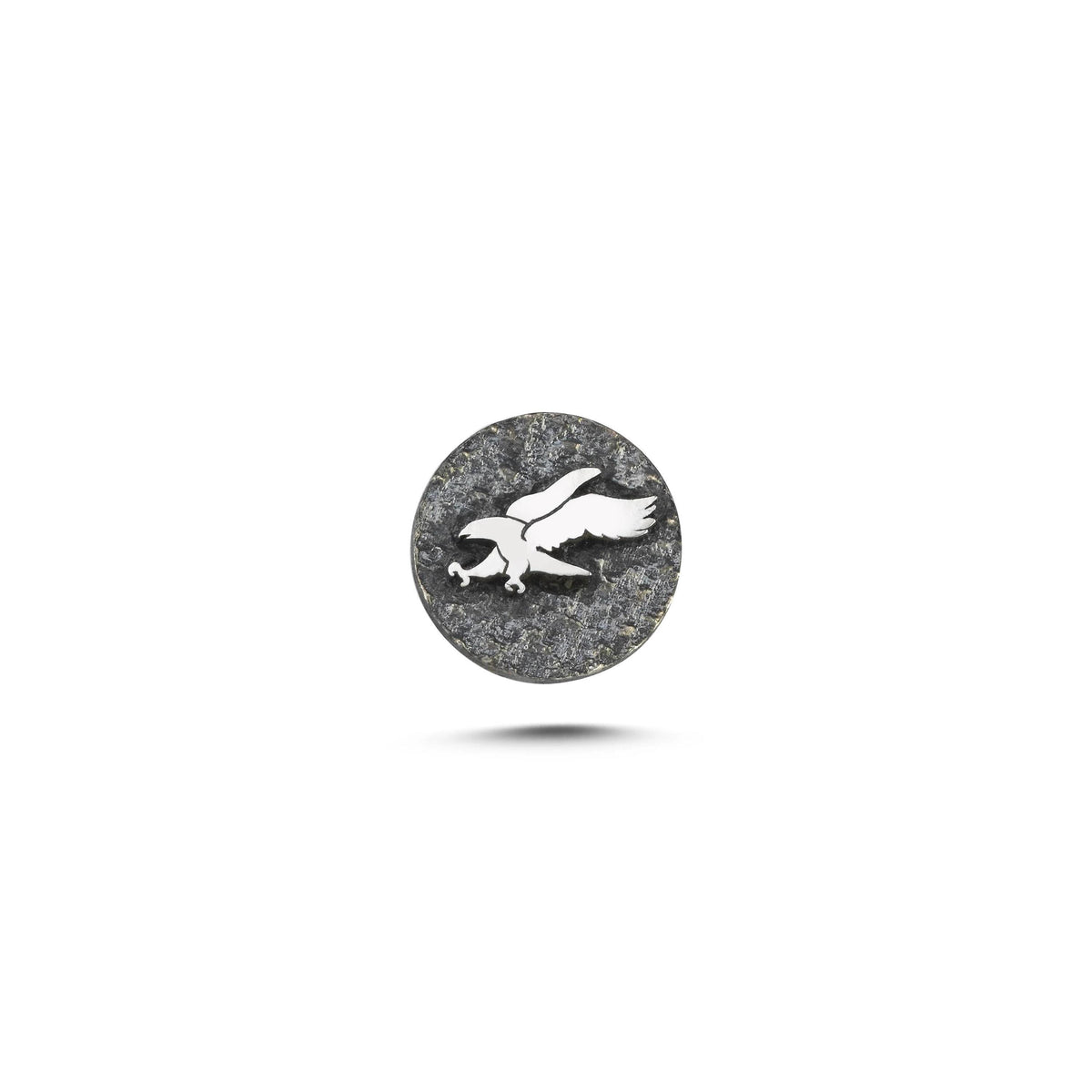 Kartal Sembolü 2 Manyetik Charm - Dark Silver