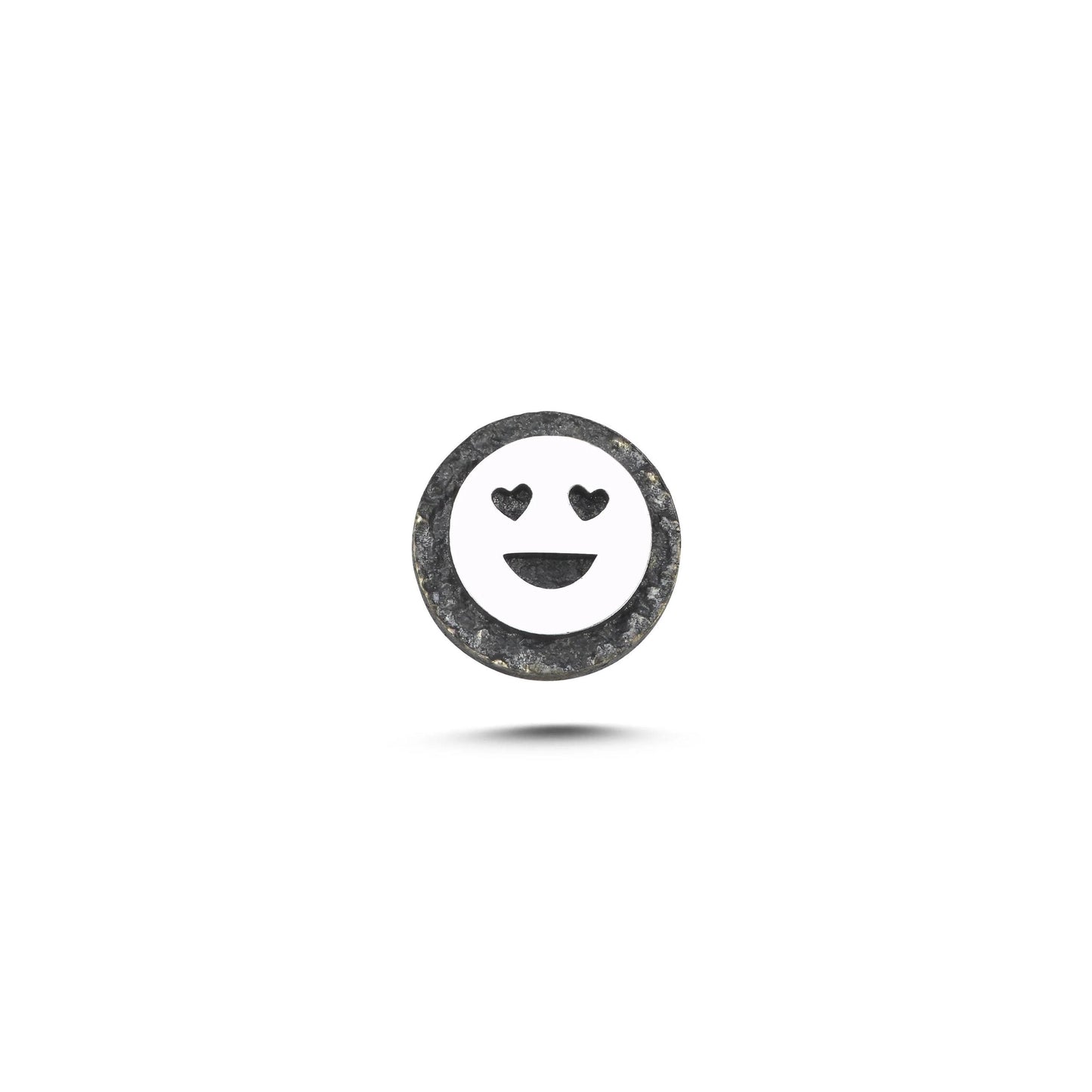 Smiling Face Heart Symbol Magnetic Charm