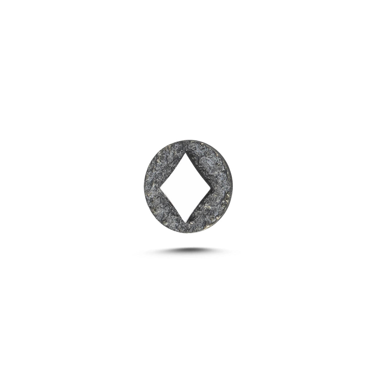 Elmas Sembolü Manyetik Charm - Dark Silver