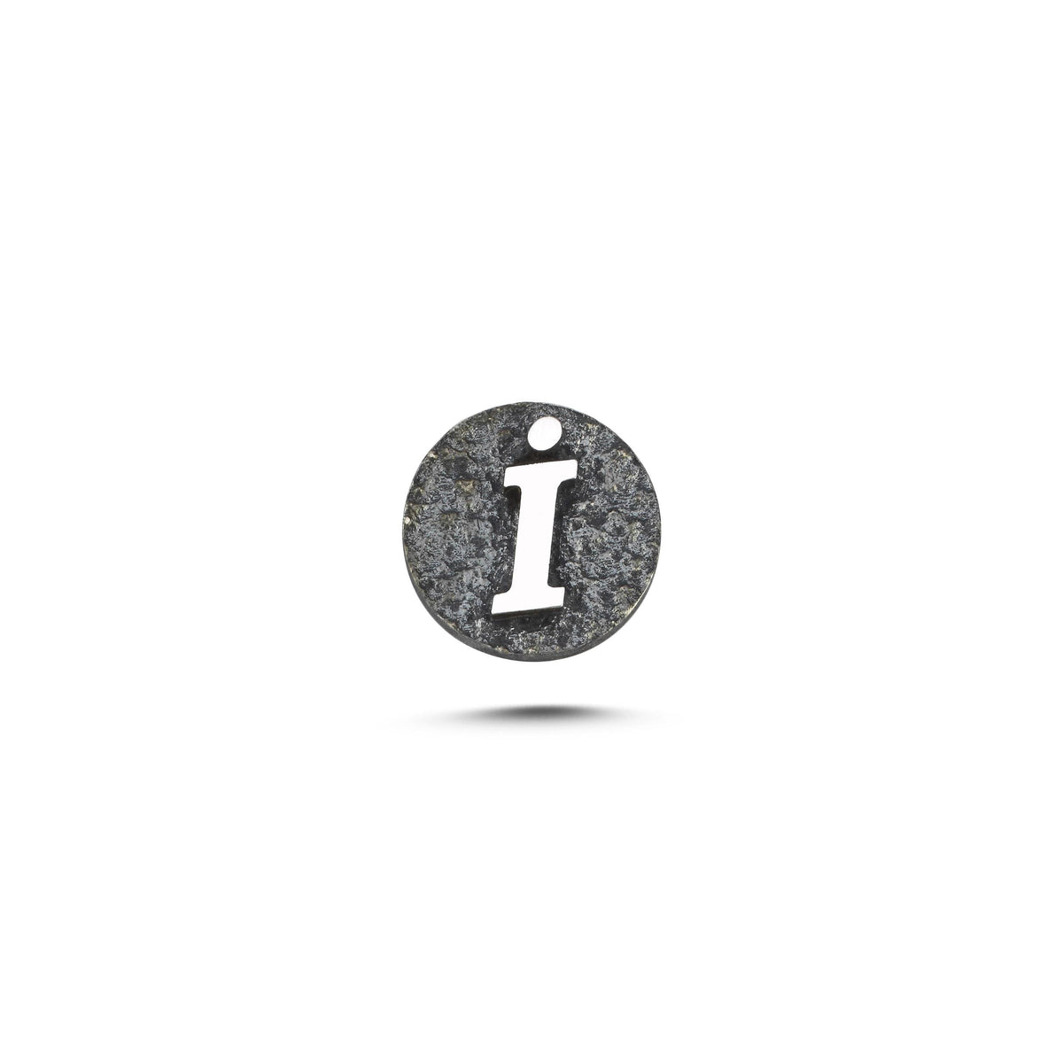 İ Harfi Manyetik Charm - Dark Silver