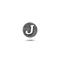 J Harfi Manyetik Charm - Dark Silver