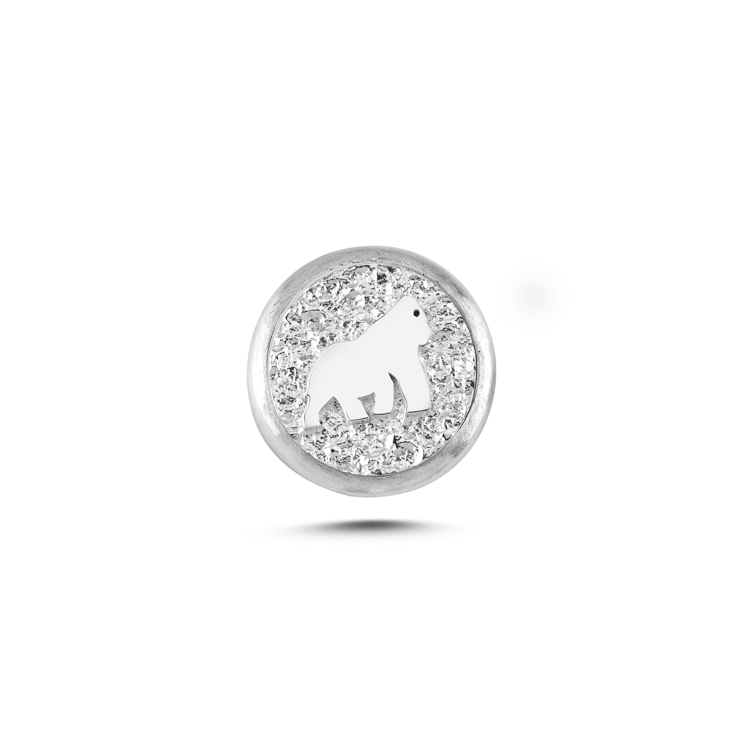 Gorilla Symbol Magnetic Charm