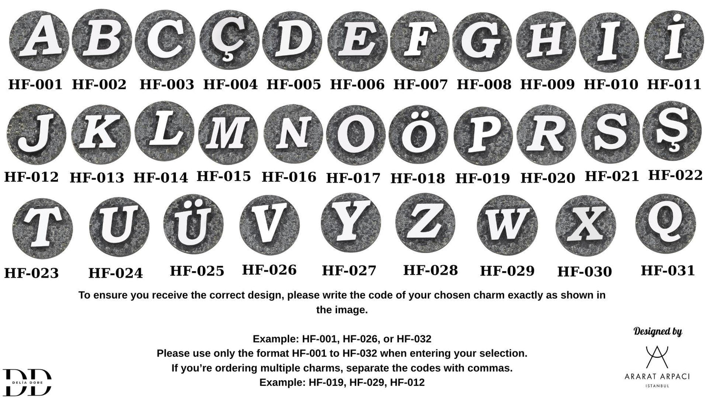 3'lü Charm Paketi - Manyetik Charm Seti