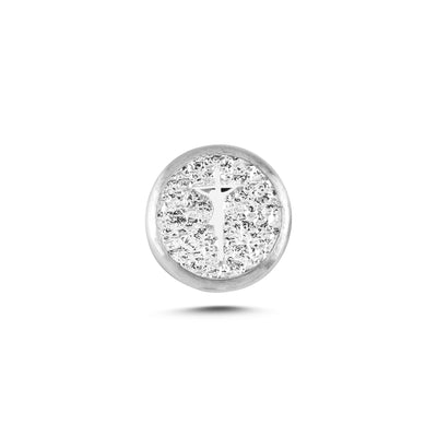 İsa Sembolü Manyetik Charm - Light Silver