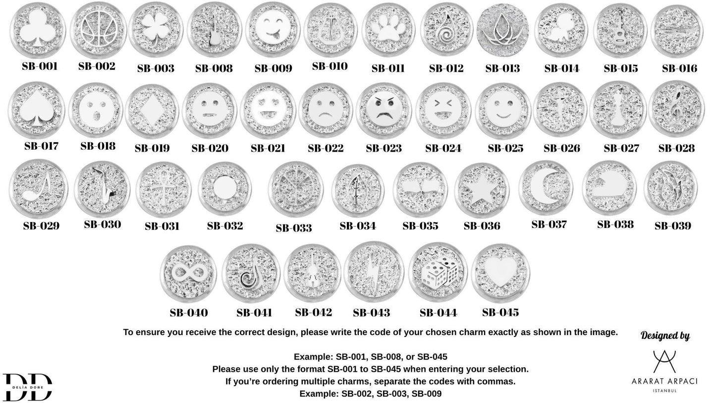 6 Rakamı Manyetik Charm