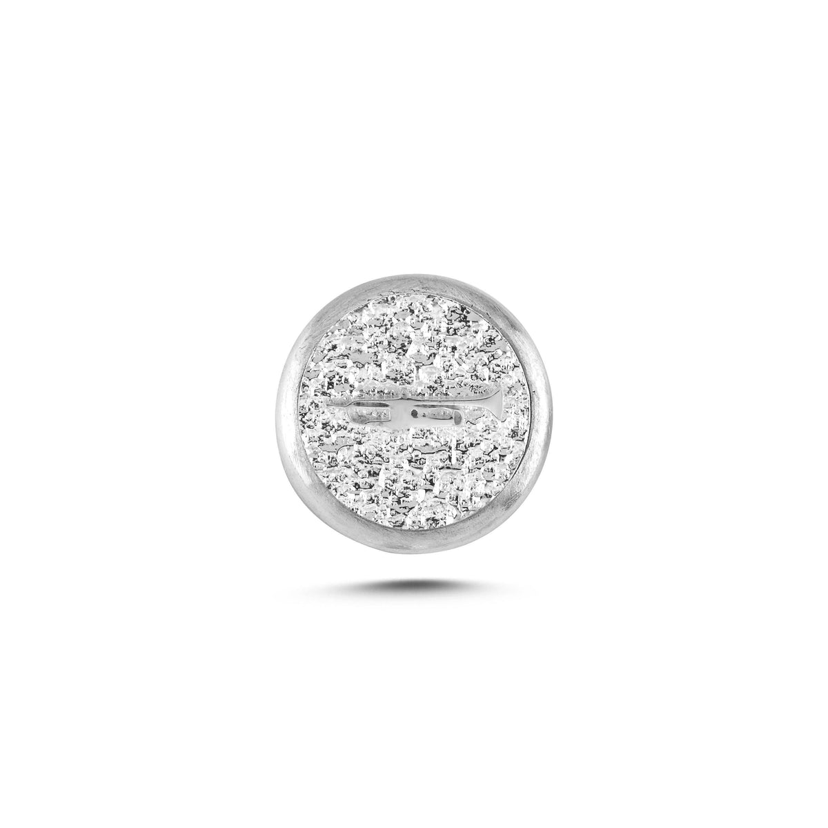 Trompet Sembolü Manyetik Charm - Light Silver