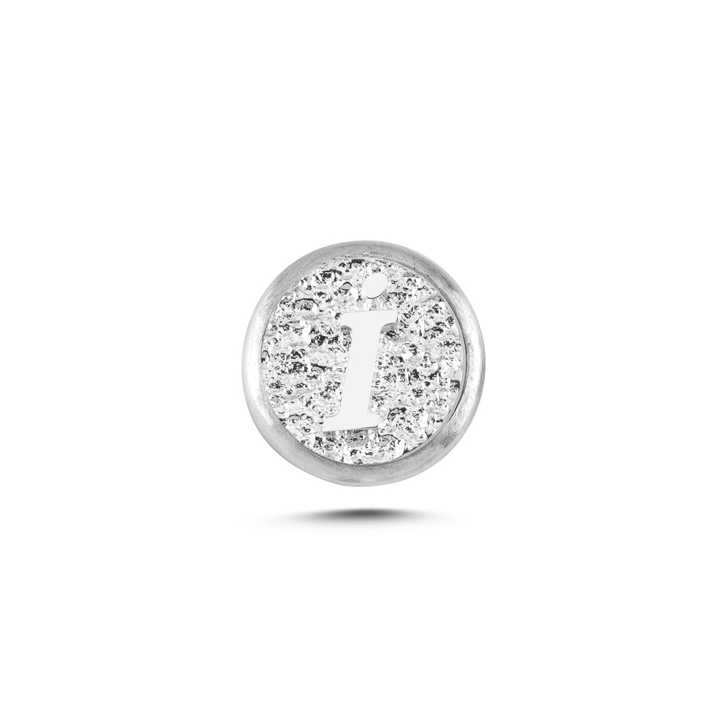İ Harfi Manyetik Charm - Light Silver