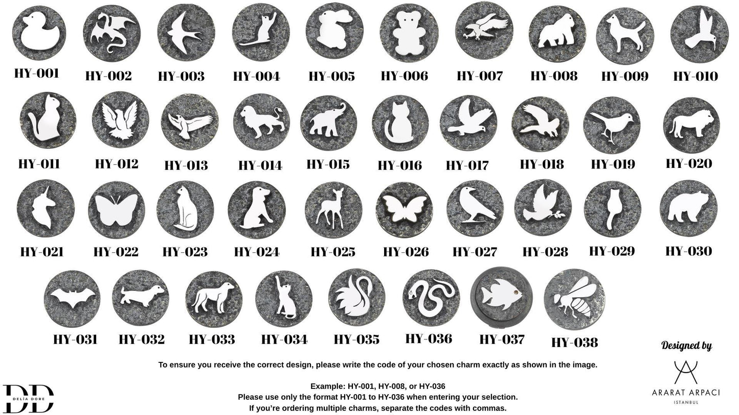 9 Rakamı Manyetik Charm