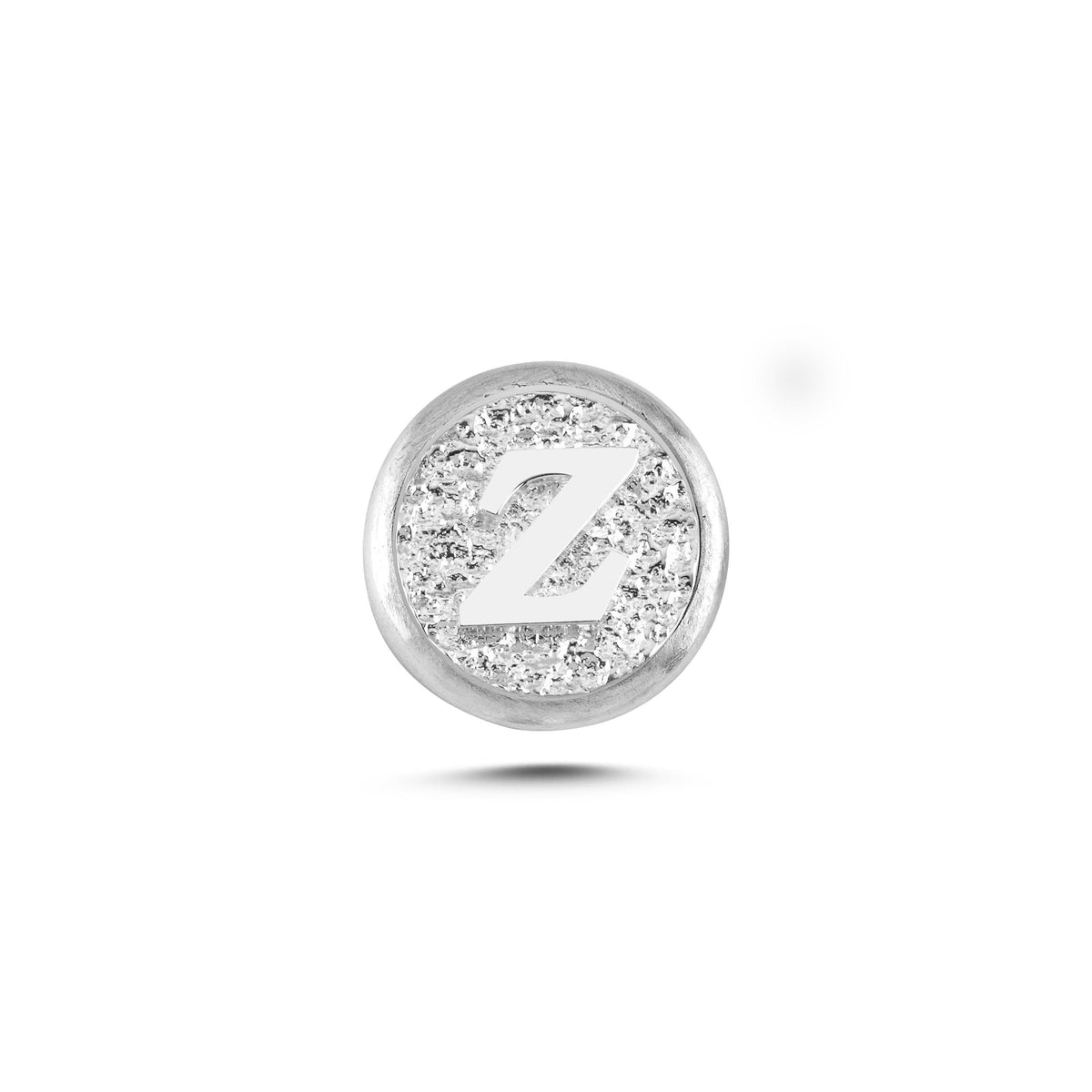 Z Harfi Manyetik Charm - Light Silver